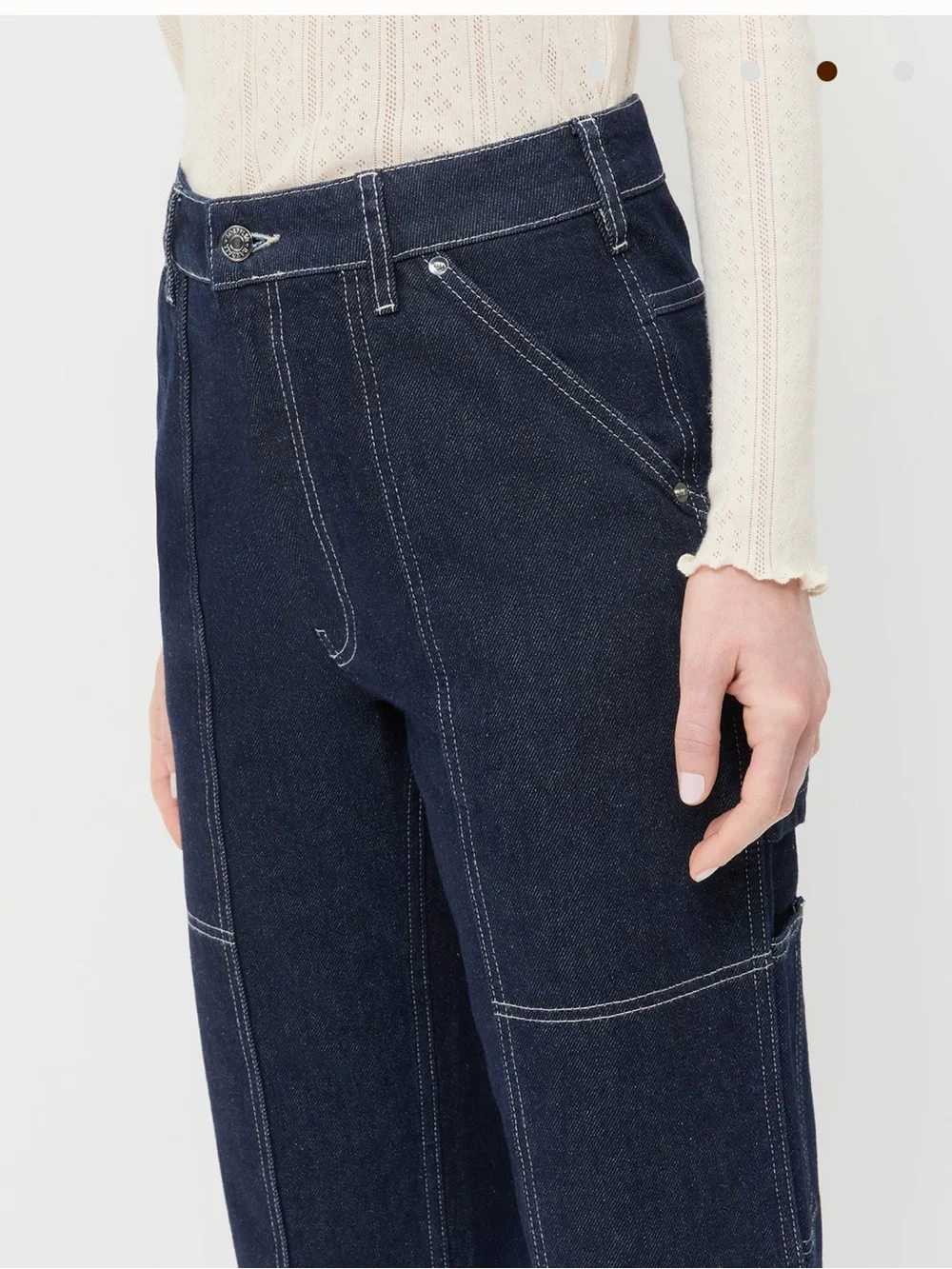 Loeffler Randall Molly Workwear Jean